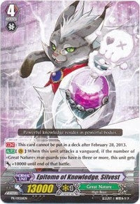 Epitome of Knowledge Silvest (26) [PR] - Cardfight Vanguard Single