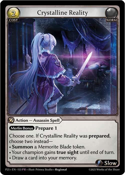 Image for Crystalline Reality (153) (Promotional Cards) - Grand Archive TCG
