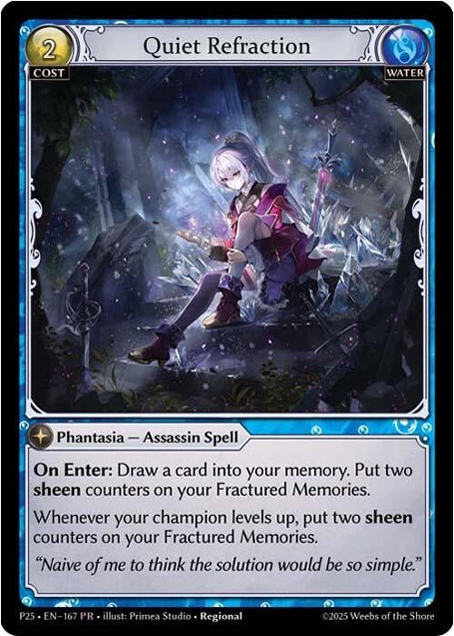 Image for Quiet Refraction (167) (Promotional Cards) - Grand Archive TCG
