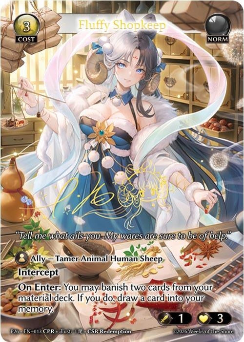 Image for Fluffy Shopkeep (CPR) (013) (Promotional Cards) - Grand Archive TCG