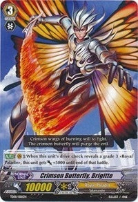 Crimson Butterfly Brigitte (Non-Holo) (1001) [TD01] - Cardfight Vanguard Single
