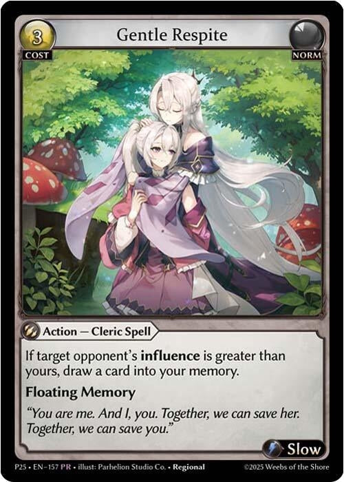 Image for Gentle Respite (157) (Promotional Cards) - Grand Archive TCG