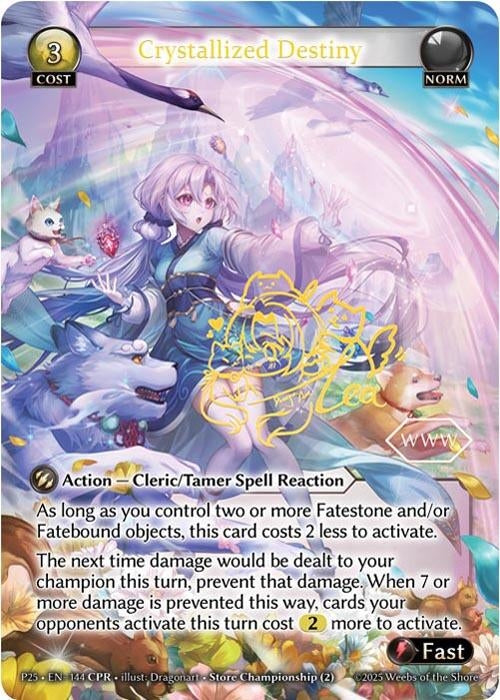Image for Crystallized Destiny (CPR) (144) (Promotional Cards) - Grand Archive TCG