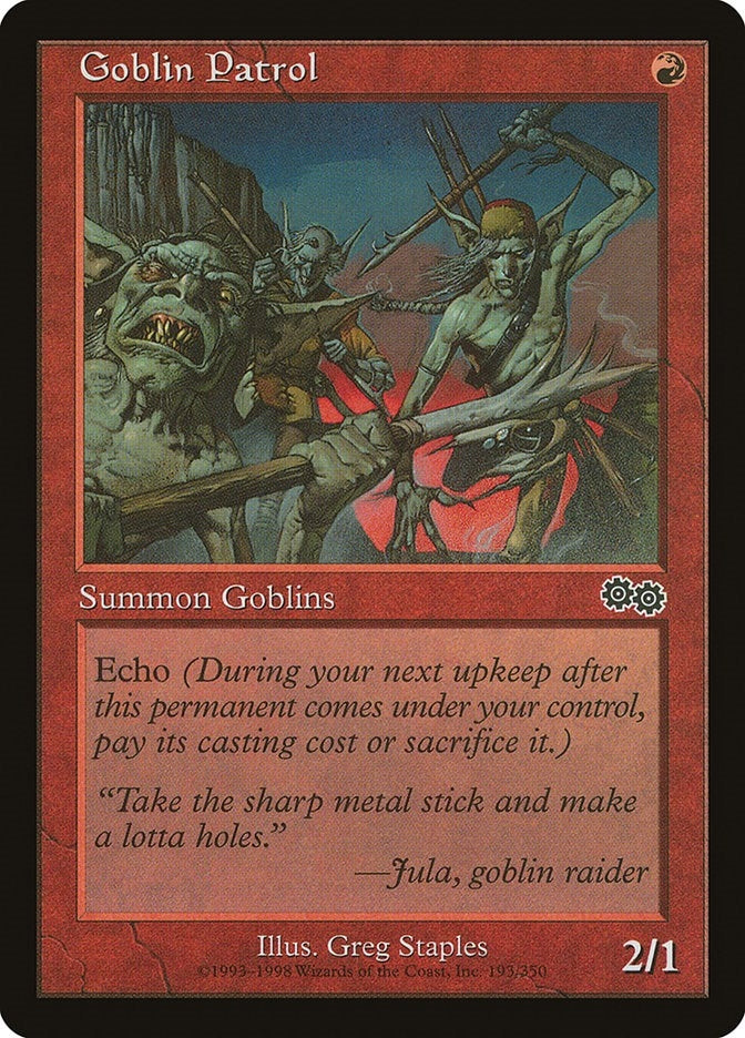 Goblin Patrol (193) [USG] - MTG Single