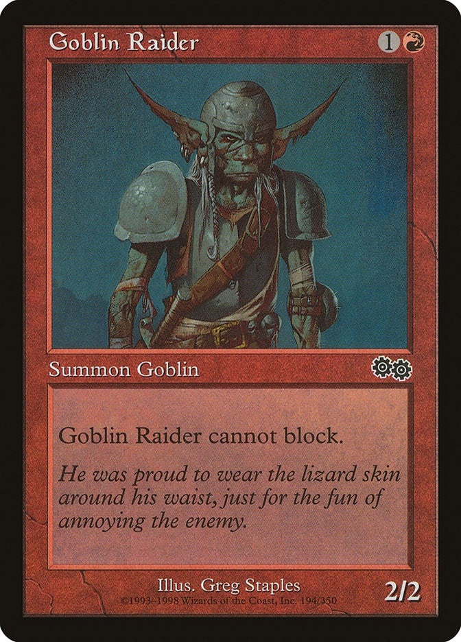 Goblin Raider (194) [USG] - MTG Single
