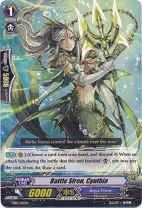 Battle Siren Cynthia (7012) [TD07] - Cardfight Vanguard Single