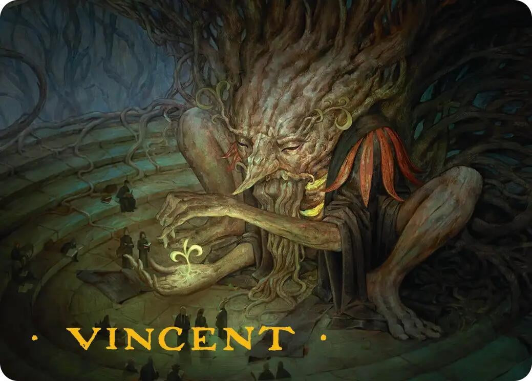 Image for Old-Growth Educator Art Card (Gold-Stamped Signature) (20) (Secrets of Strixhaven) - Magic: The Gathering