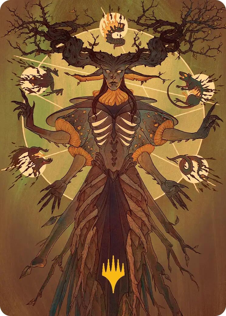 Image for Culling Ritual Art Card (Gold-Stamped Planeswalker Symbol) (48) (Secrets of Strixhaven) - Magic: The Gathering