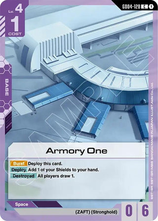 Image for Armory One (GD04-128) (Phantom Aria) - Gundam Card Game