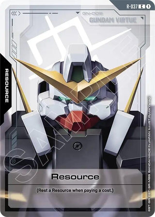 Image for Resource (R-037) (R-037) (Phantom Aria) - Gundam Card Game