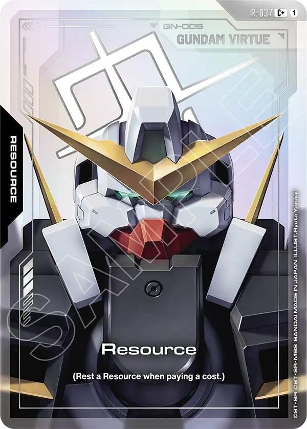 Image for Resource (R-037) (C+) (R-037) (Phantom Aria) - Gundam Card Game