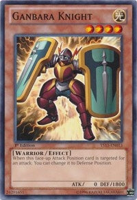 Ganbara Knight (13013) - YuGiOh Single