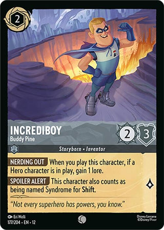 Image for Incrediboy - Buddy Pine (177/204) (Wilds Unknown) - Disney Lorcana