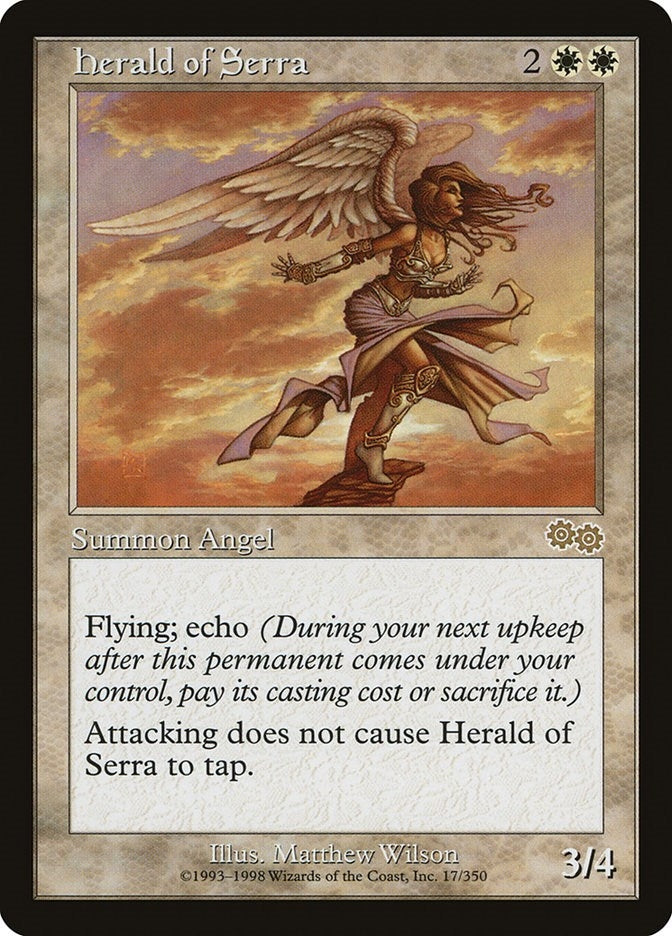 Herald of Serra (17) [USG] - MTG Single