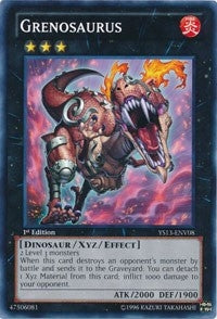 Grenosaurus (1308) - YuGiOh Single