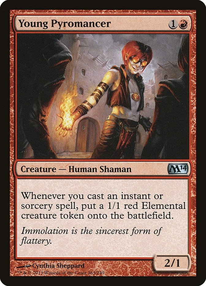 Young Pyromancer (163) [M14] - MTG Single