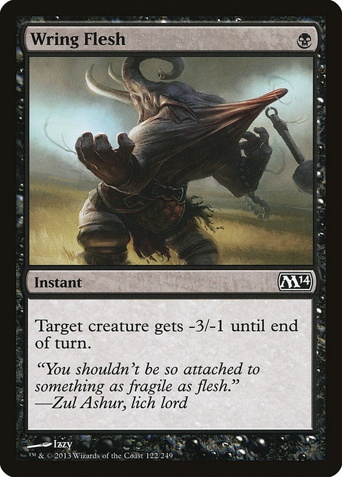 Wring Flesh (122) [M14] - MTG Single