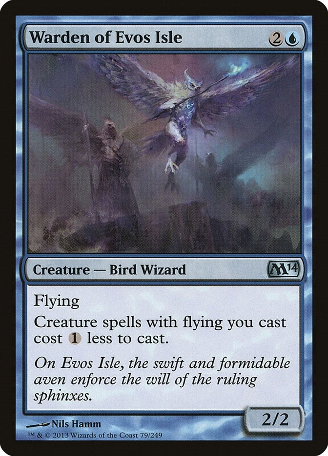 Warden of Evos Isle (79) [M14] - MTG Single