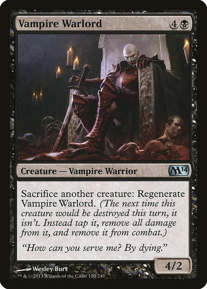 Vampire Warlord (120) [M14] - MTG Single