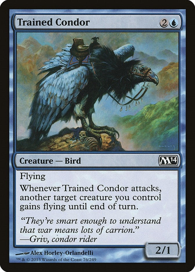 Trained Condor (76) [M14] - MTG Single
