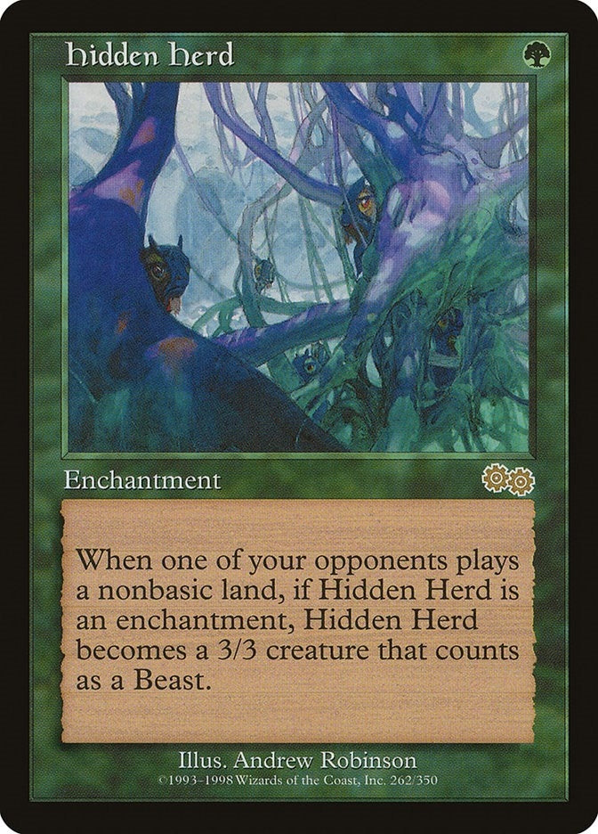 Hidden Herd (262) [USG] - MTG Single