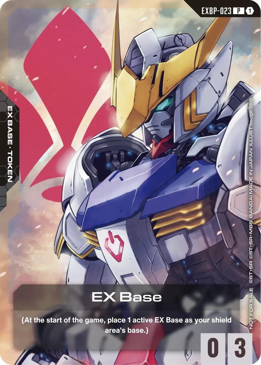 Image for EX Base (EXBP-023) (Mobile Suit Gundam: Iron-Blooded Orphans) (EXBP-023) (Promotional EX Base Tokens) - Gundam Card Game