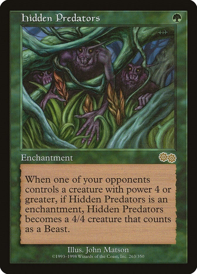 Hidden Predators (263) [USG] - MTG Single
