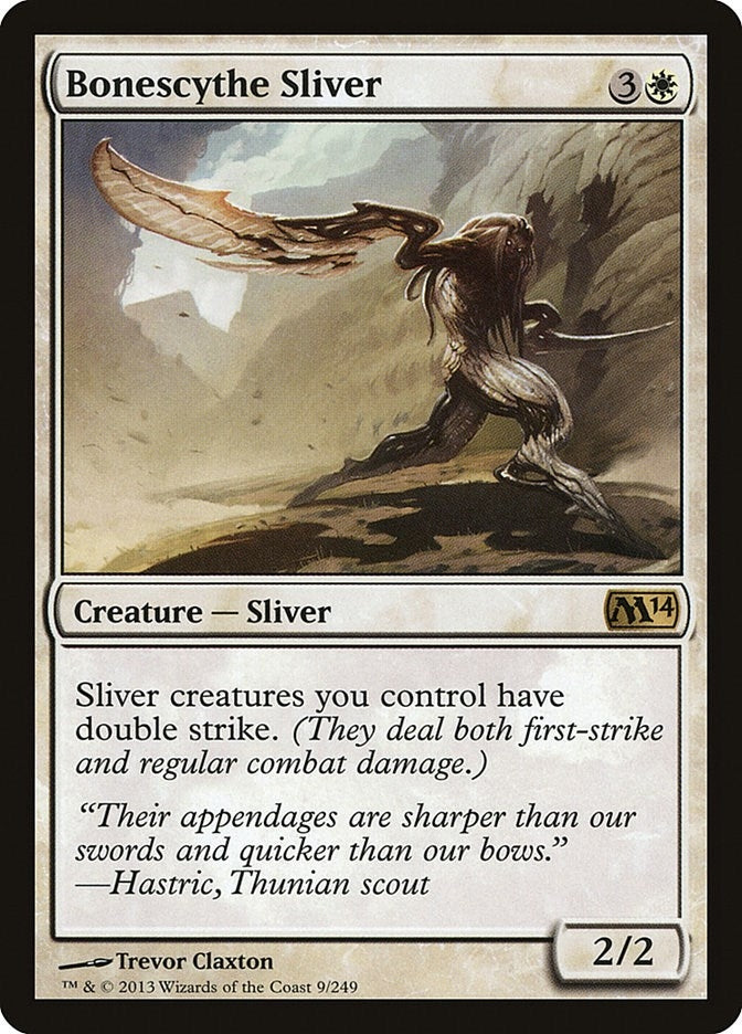 Bonescythe Sliver (9) [M14] - MTG Single