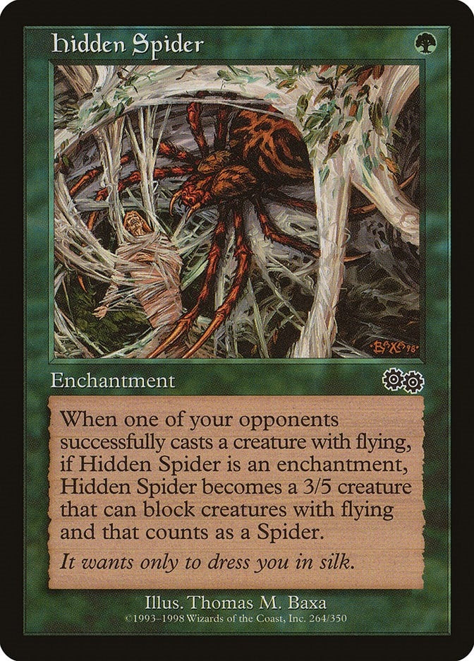 Hidden Spider (264) [USG] - MTG Single