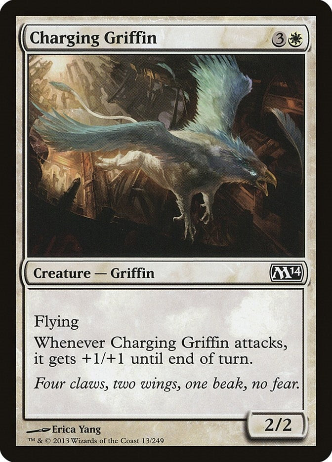 Charging Griffin (13) [M14] - MTG Single