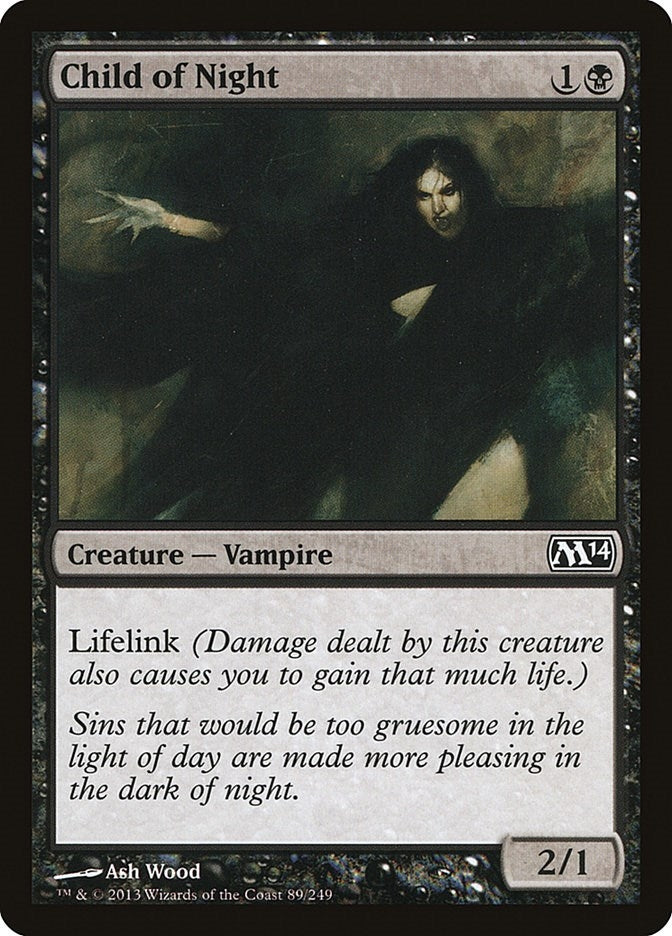 Child of Night (89) [M14] - MTG Single