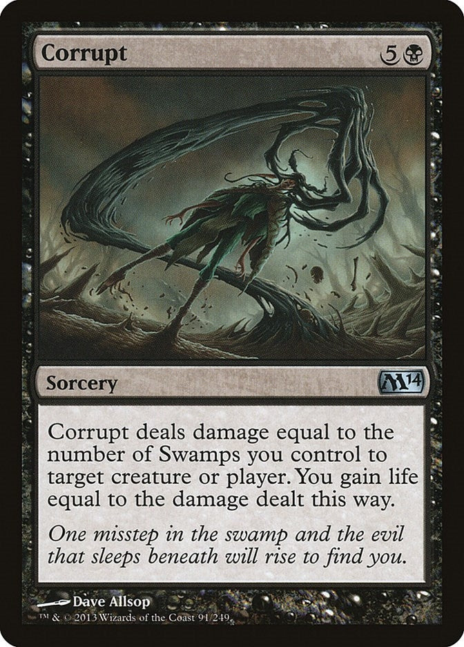 Corrupt (91) [M14] - MTG Single