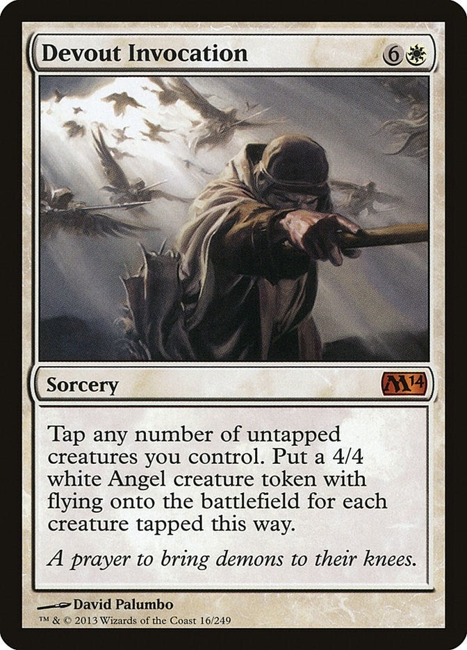 Devout Invocation (16) [M14] - MTG Single