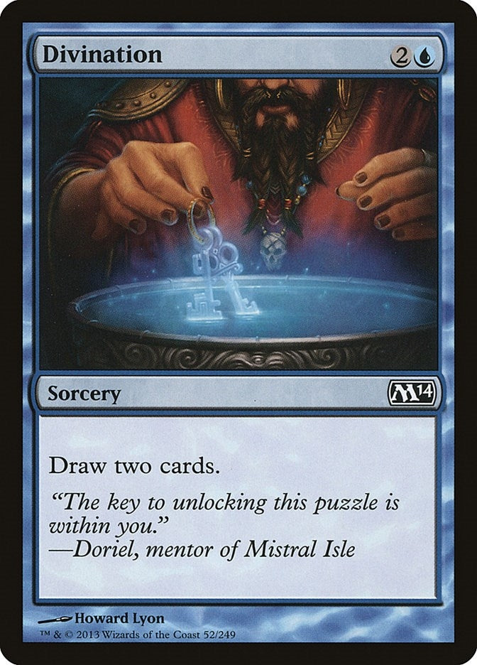 Divination (52) [M14] - MTG Single