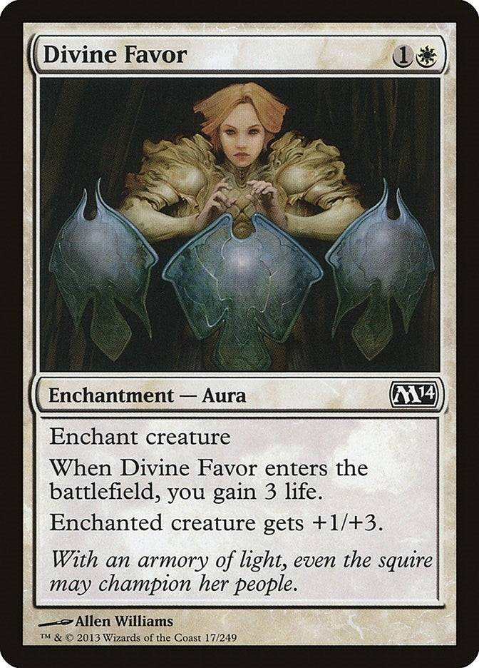 Divine Favor (17) [M14] - MTG Single