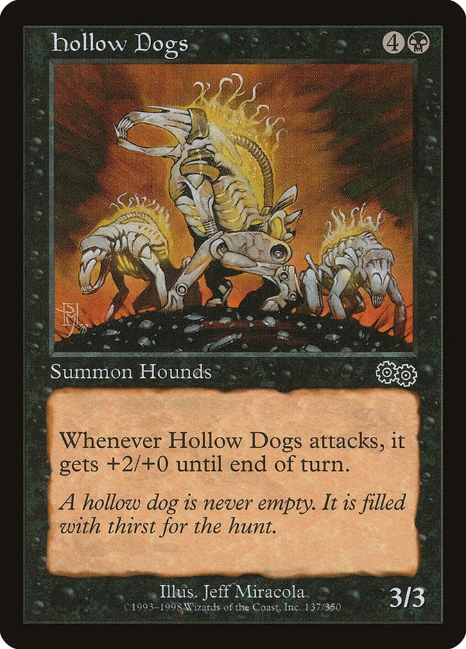 Hollow Dogs (137) [USG] - MTG Single