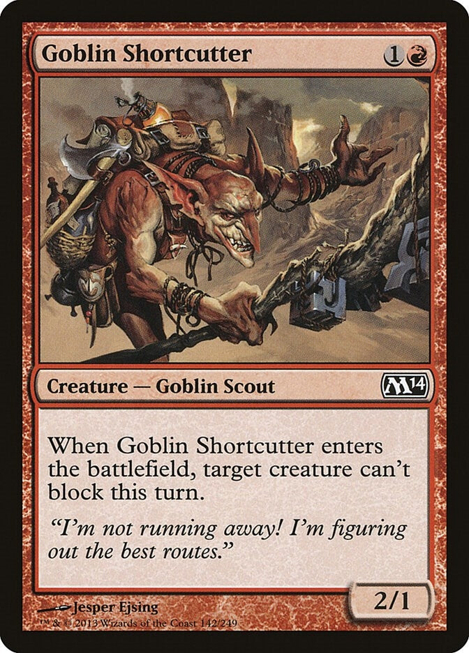 Goblin Shortcutter (142) [M14] - MTG Single