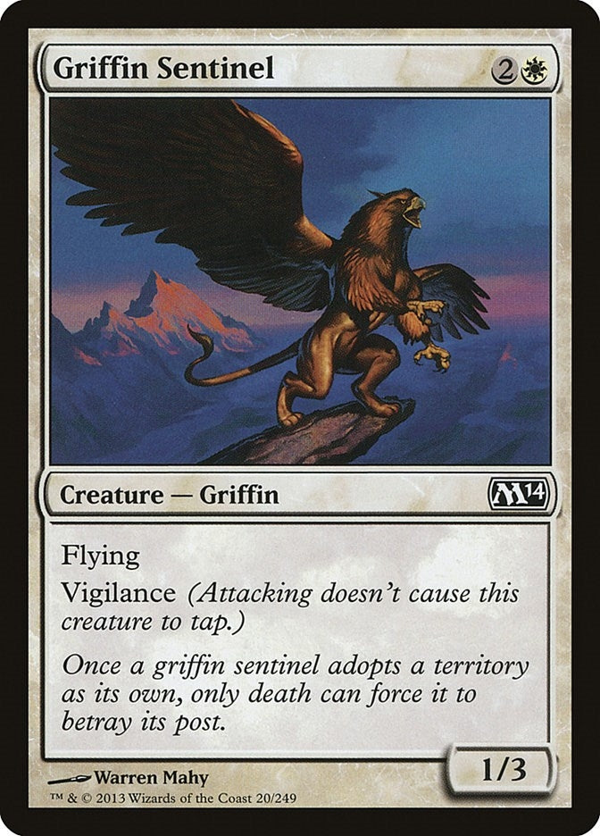 Griffin Sentinel (20) [M14] - MTG Single