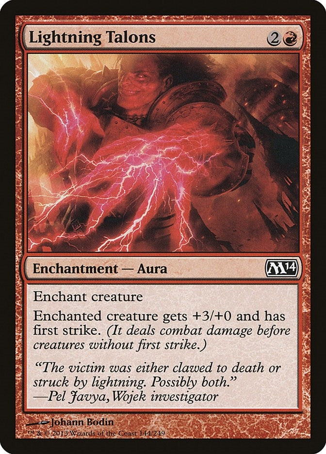 Lightning Talons (144) [M14] - MTG Single