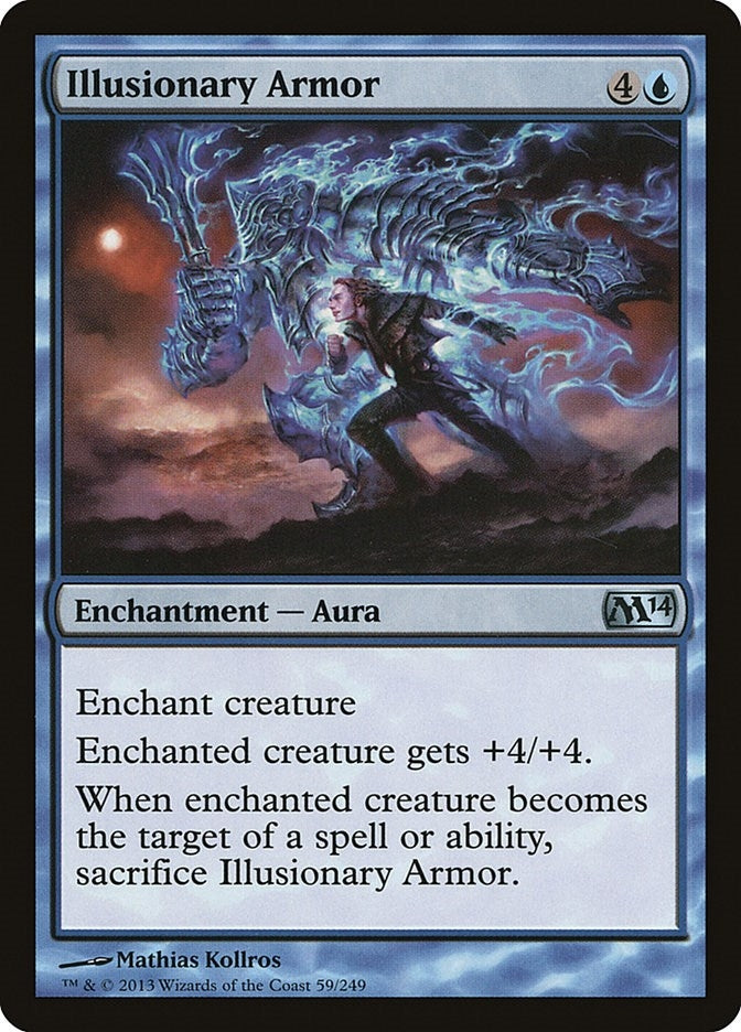 Illusionary Armor (59) [M14] - MTG Single