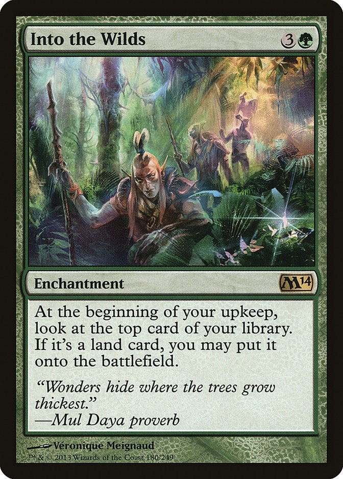 Into the Wilds (180) [M14] - MTG Single