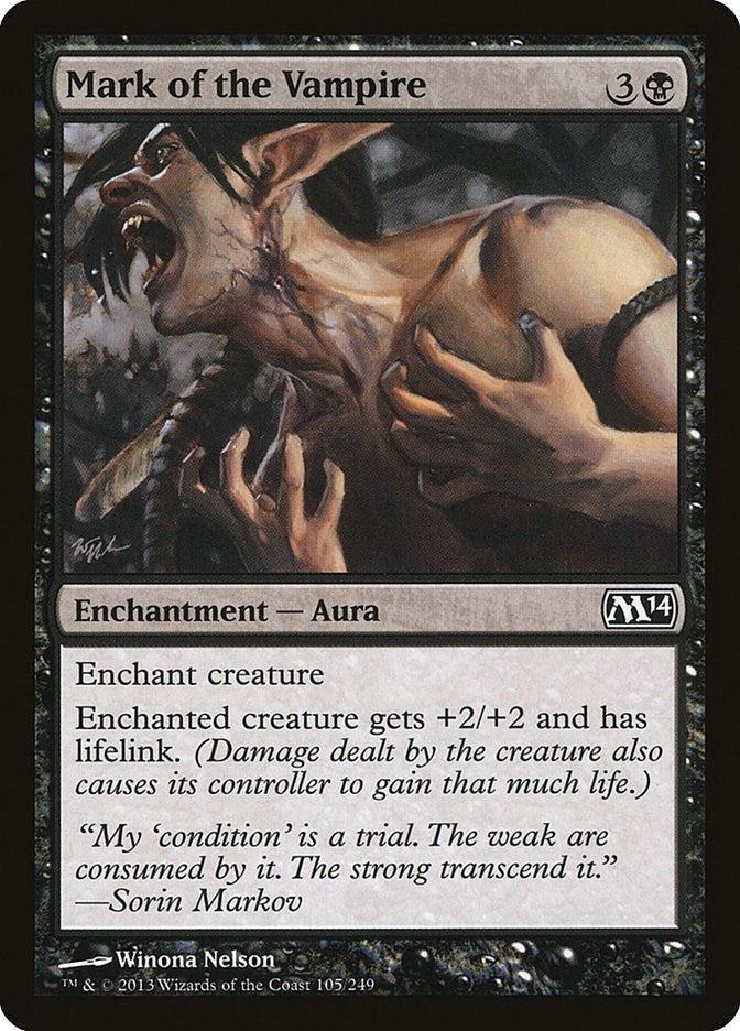 Mark of the Vampire (105) [M14] - MTG Single