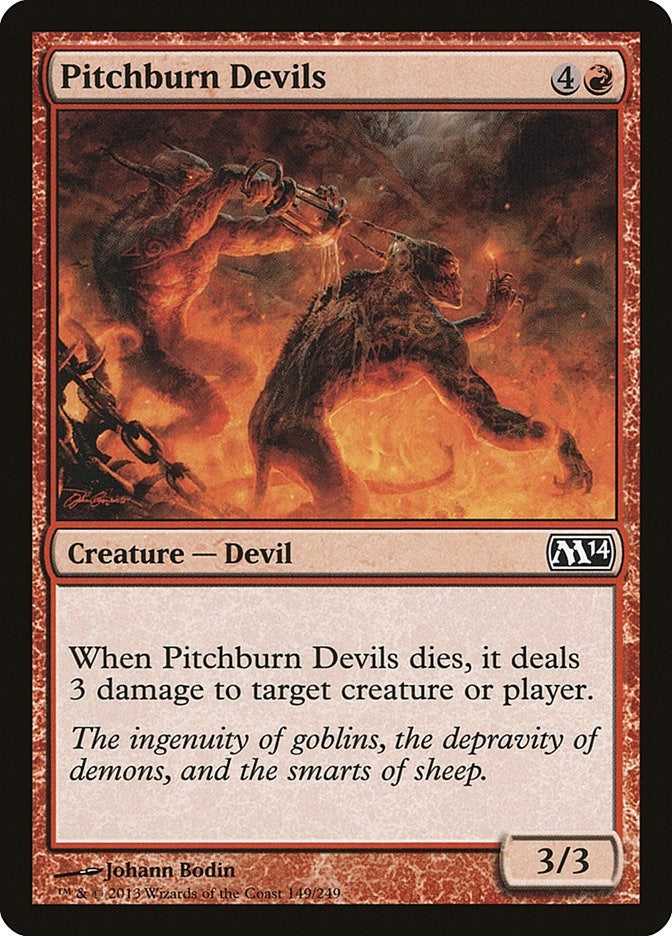 Pitchburn Devils (149) [M14] - MTG Single