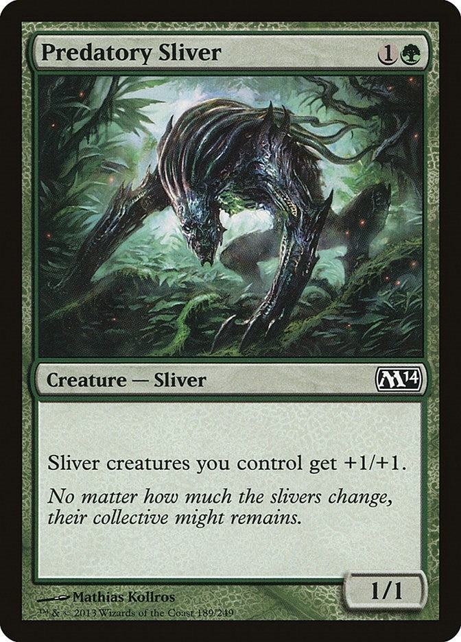 Predatory Sliver (189) [M14] - MTG Single