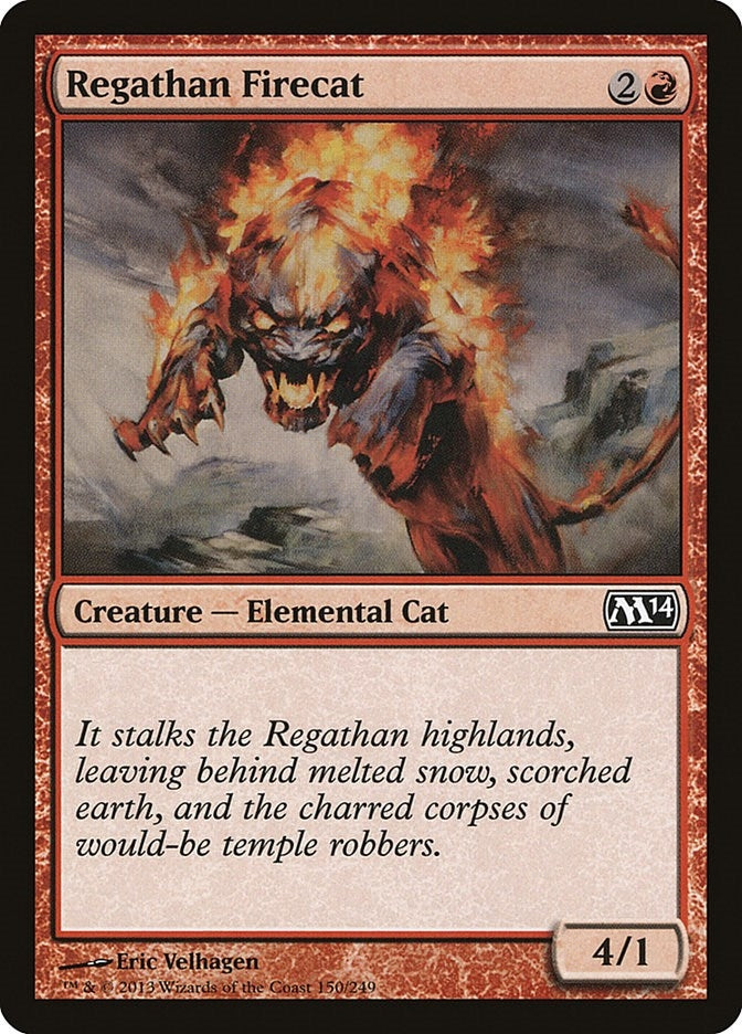 Regathan Firecat (150) [M14] - MTG Single