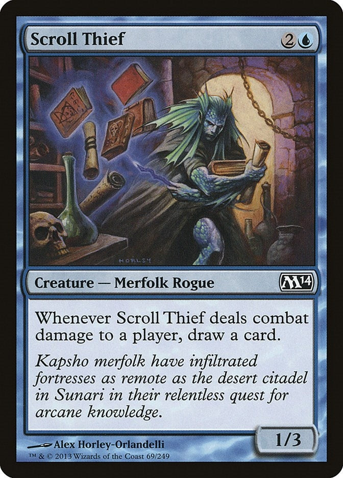 Scroll Thief (69) [M14] - MTG Single