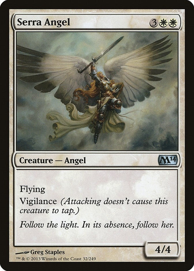 Serra Angel (32) [M14] - MTG Single