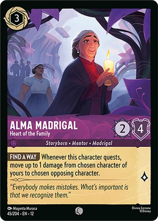 Image for Alma Madrigal - Heart of the Family (45/204) (Wilds Unknown) - Disney Lorcana