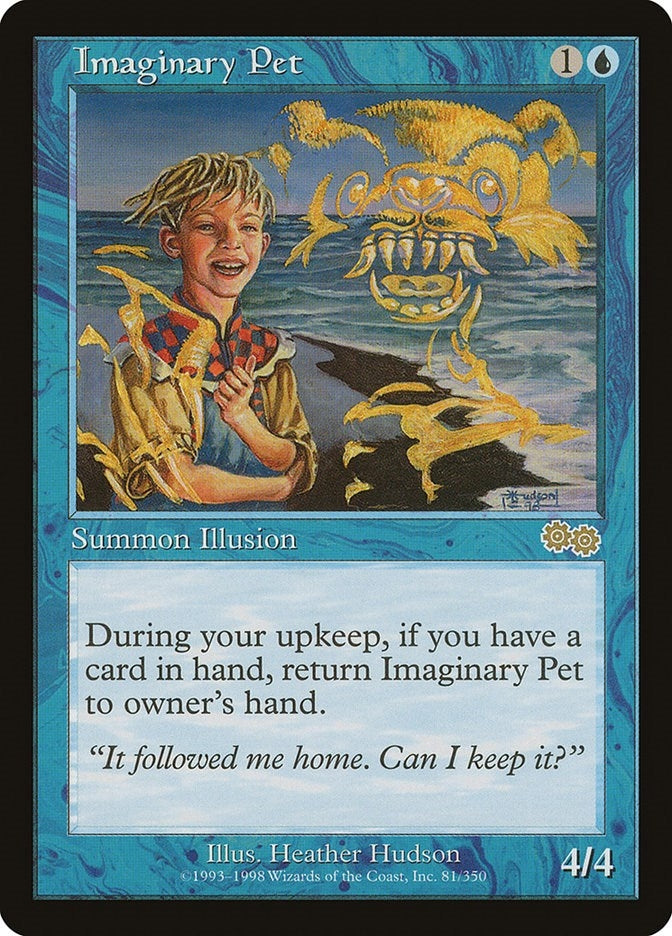 Imaginary Pet (81) [USG] - MTG Single