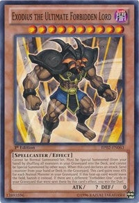 Exodius the Ultimate Forbidden Lord (2063) (BP02) - YuGiOh Single